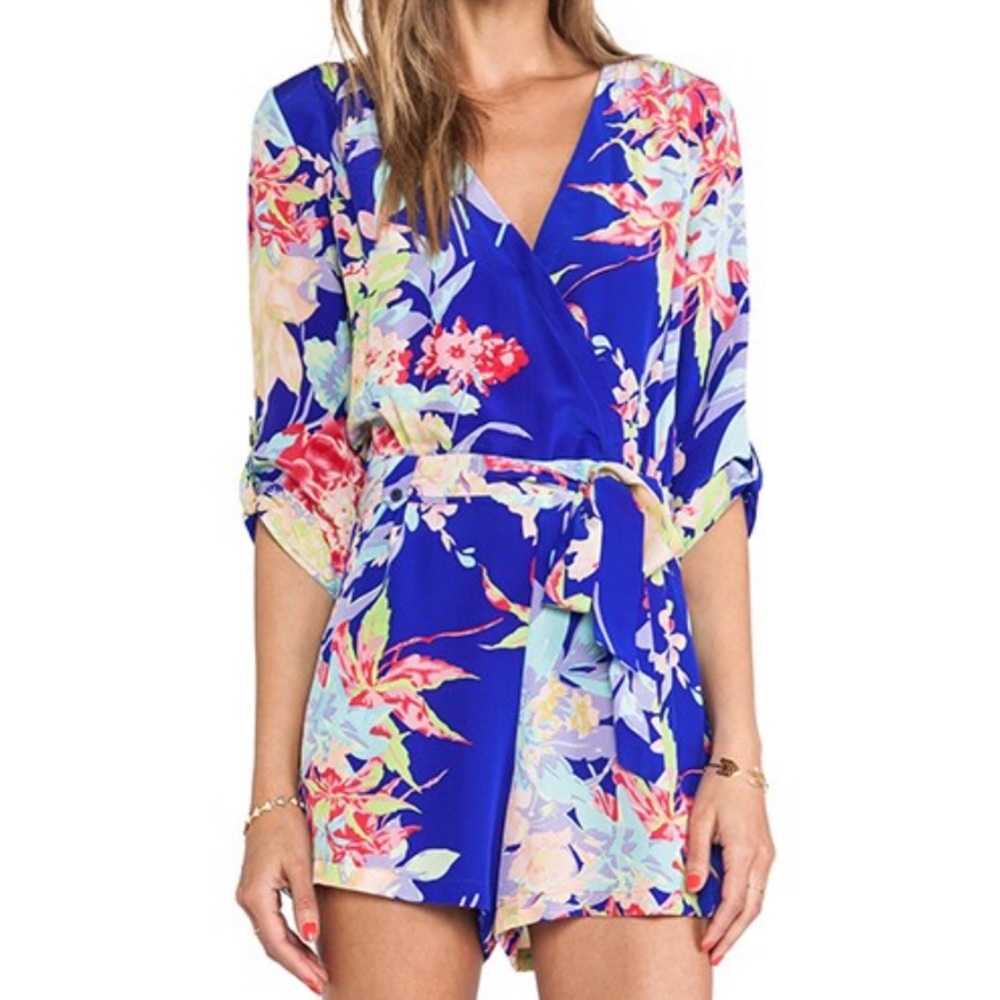 Yum Kim silk floral romper